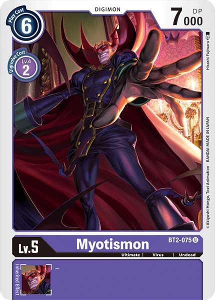 Myotismon [BT2-075] [Release Special Booster Ver.1.0] | Devastation Store