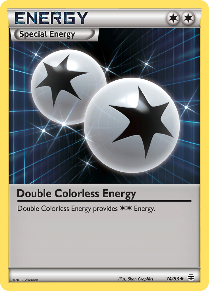 Double Colorless Energy (74/83) [XY: Generations] | Devastation Store