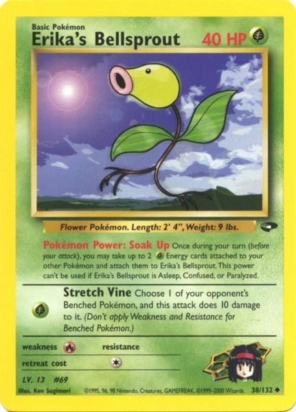 Erika's Bellsprout (38/132) [Gym Challenge Unlimited] | Devastation Store