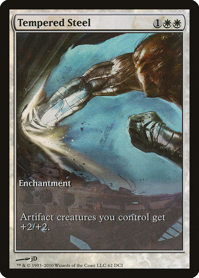 Tempered Steel (Game Day) (Extended) [Scars of Mirrodin Promos] | Devastation Store