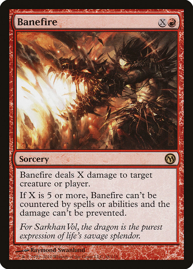 Banefire [Duels of the Planeswalkers] | Devastation Store