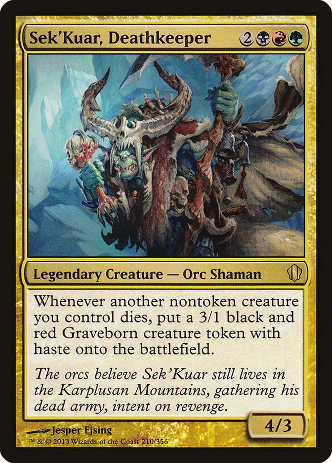 Sek'Kuar, Deathkeeper [Commander 2013] - Devastation Store | Devastation Store
