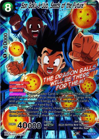 Son Goku & Uub, Seeds of the Future [TB2-069] | Devastation Store