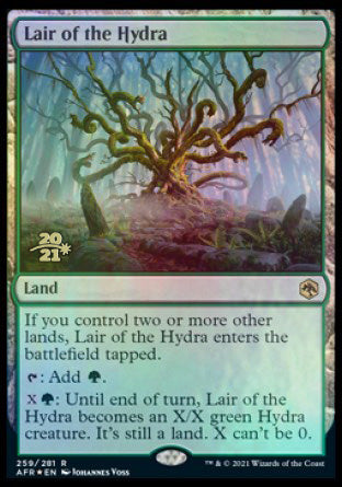 Lair of the Hydra [Dungeons & Dragons: Adventures in the Forgotten Realms Prerelease Promos] | Devastation Store