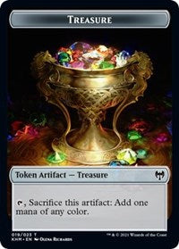 Treasure // Replicated Ring Double-sided Token [Kaldheim Tokens] | Devastation Store