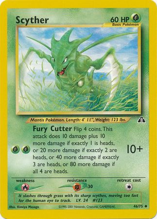 Scyther (46/75) [Neo Discovery Unlimited] | Devastation Store