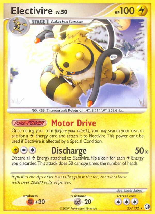 Electivire (25/132) (Theme Deck Exclusive) [Diamond & Pearl: Secret Wonders] | Devastation Store