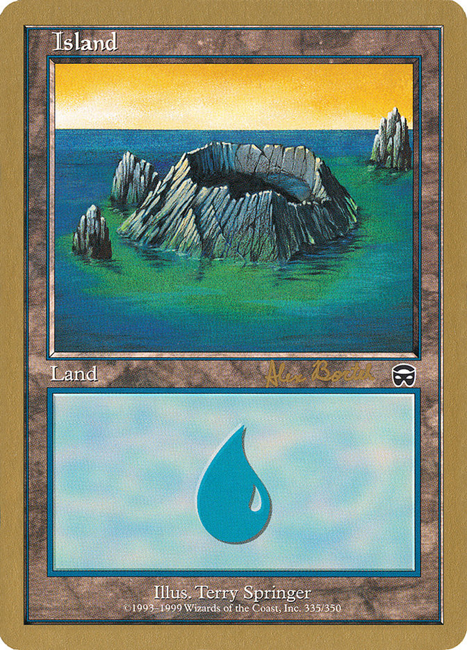 Island (ab335) (Alex Borteh) [World Championship Decks 2001] | Devastation Store