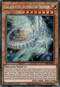 Galaxy-Eyes Afterglow Dragon [LDS2-EN052] Secret Rare | Devastation Store