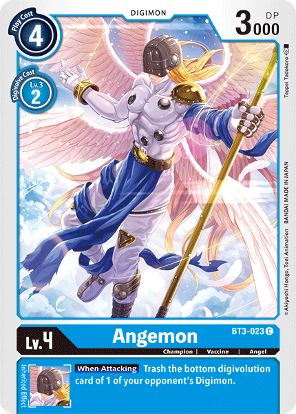 Angemon [BT3-023] [Release Special Booster Ver.1.5] | Devastation Store
