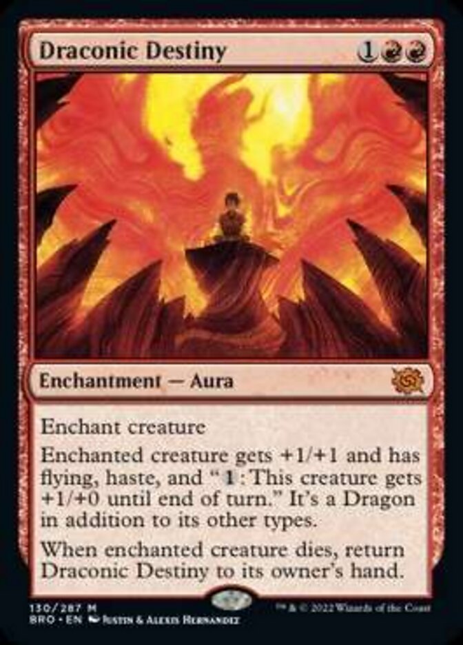 Draconic Destiny (Promo Pack) [The Brothers' War Promos] | Devastation Store