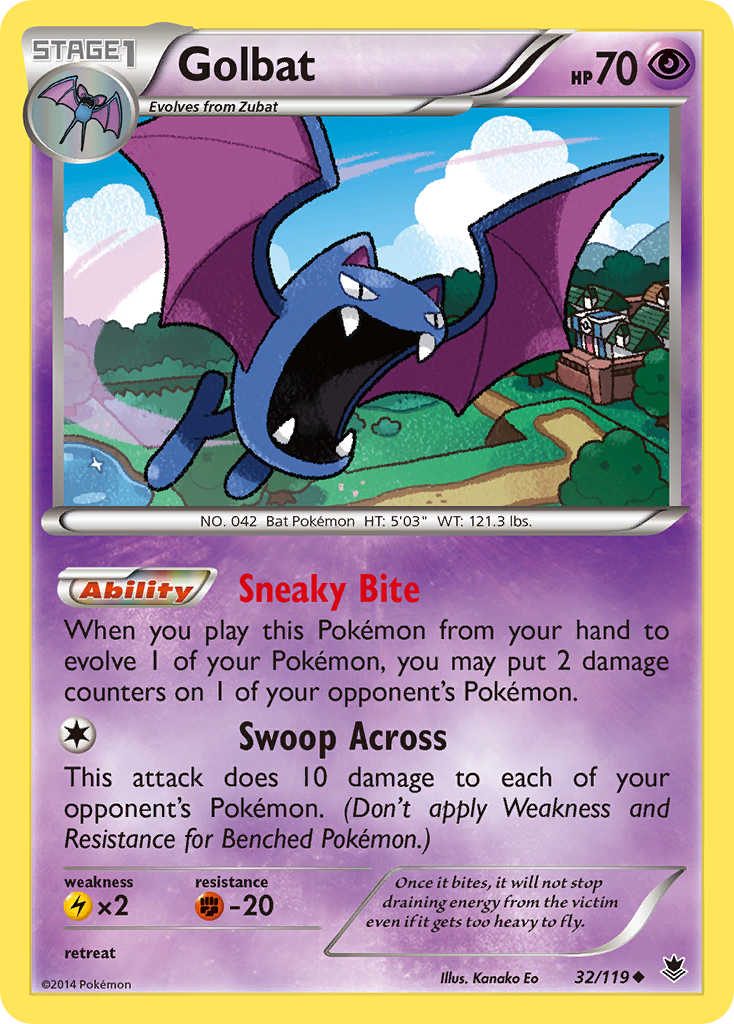 Golbat (32/119) [XY: Phantom Forces] | Devastation Store