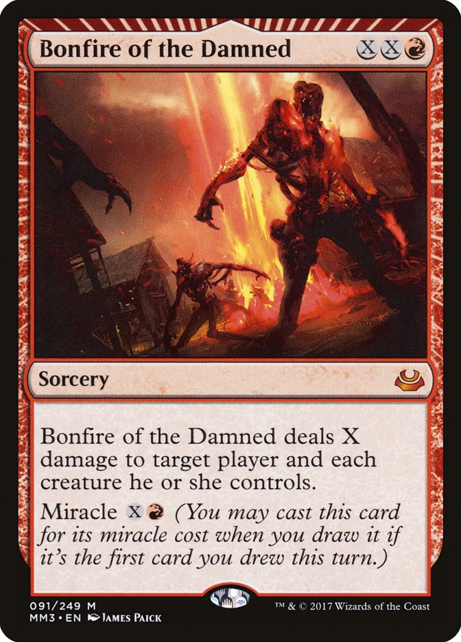 Bonfire of the Damned [Modern Masters 2017] | Devastation Store