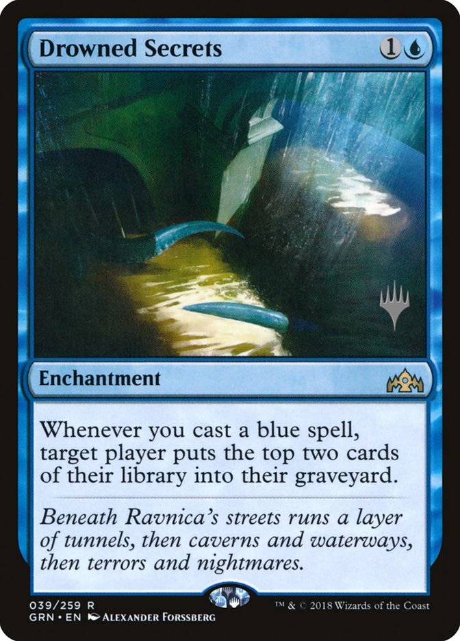 Drowned Secrets (Promo Pack) [Guilds of Ravnica Promos] | Devastation Store