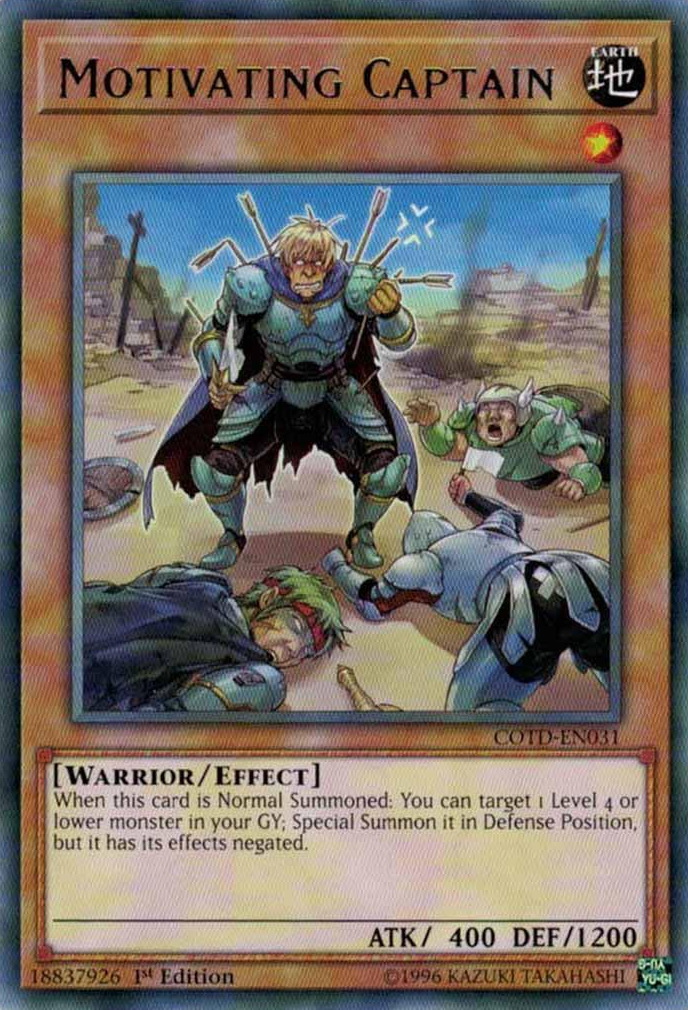 Motivating Captain [COTD-EN031] Rare | Devastation Store