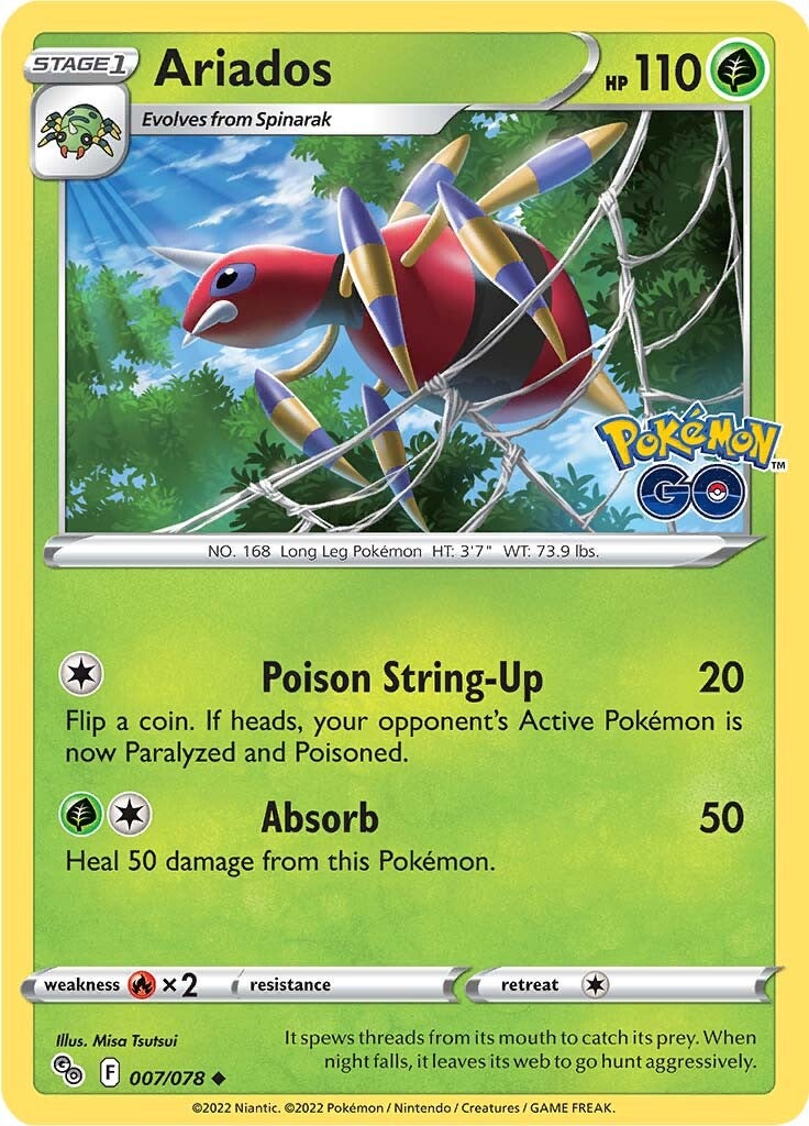 Ariados (007/078) [Pokémon GO] | Devastation Store