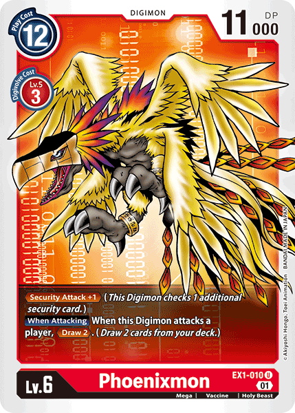 Phoenixmon [EX1-010] [Classic Collection] | Devastation Store