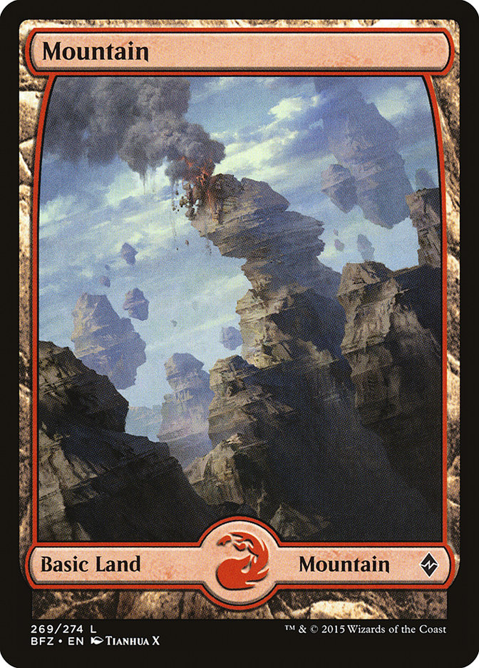 Mountain (269) [Battle for Zendikar] - Devastation Store | Devastation Store