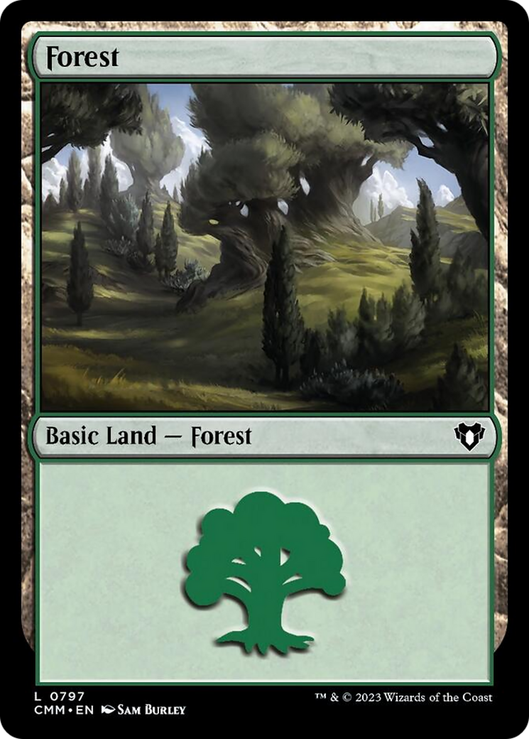 Forest (797) [Commander Masters] | Devastation Store
