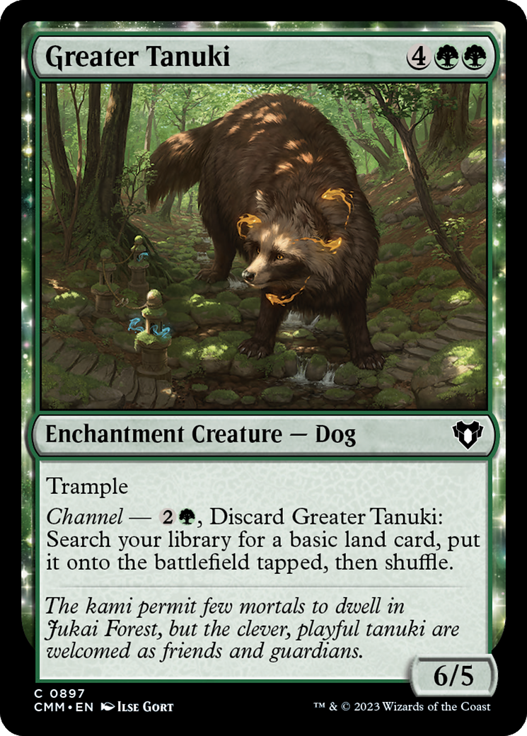 Greater Tanuki [Commander Masters] | Devastation Store