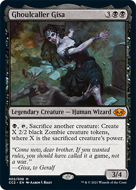 Ghoulcaller Gisa [Commander Collection: Black] | Devastation Store