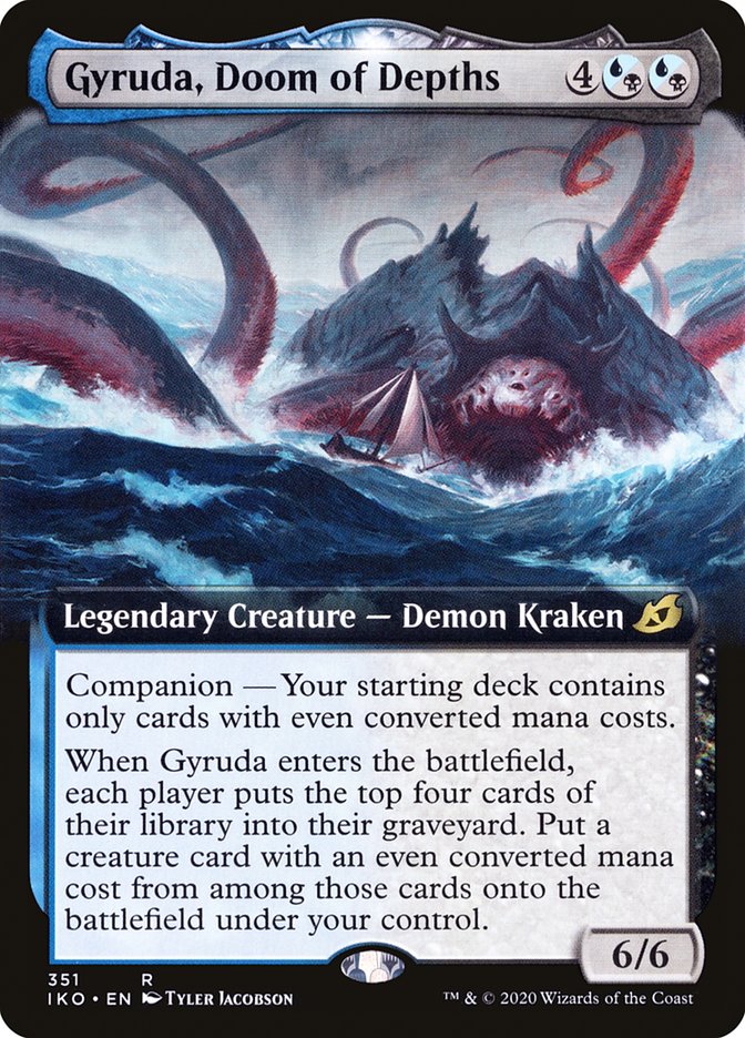 Gyruda, Doom of Depths (Extended Art) [Ikoria: Lair of Behemoths] | Devastation Store