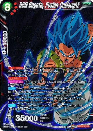 SSB Gogeta, Fusion Onslaught (SPR) [BT6-014_SPR] | Devastation Store