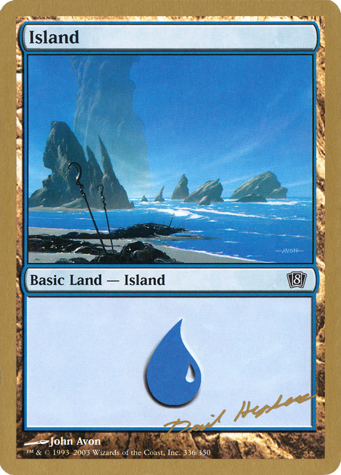 Island (dh336) (Dave Humpherys) [World Championship Decks 2003] | Devastation Store