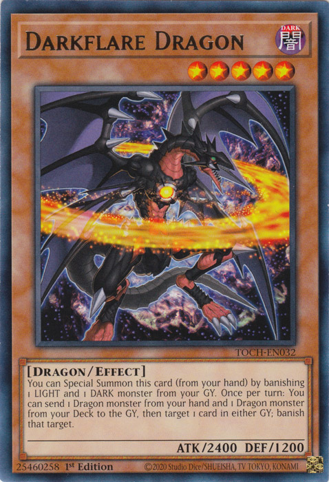 Darkflare Dragon [TOCH-EN032] Rare | Devastation Store