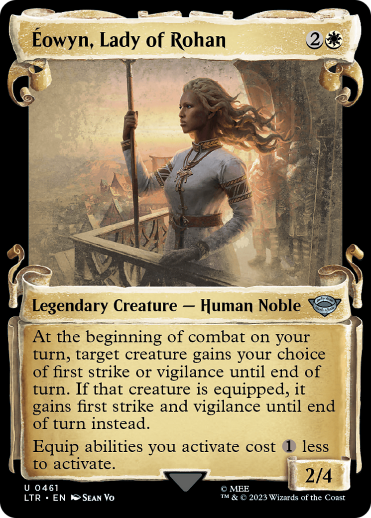 Eowyn, Lady of Rohan [The Lord of the Rings: Tales of Middle-Earth Showcase Scrolls] | Devastation Store