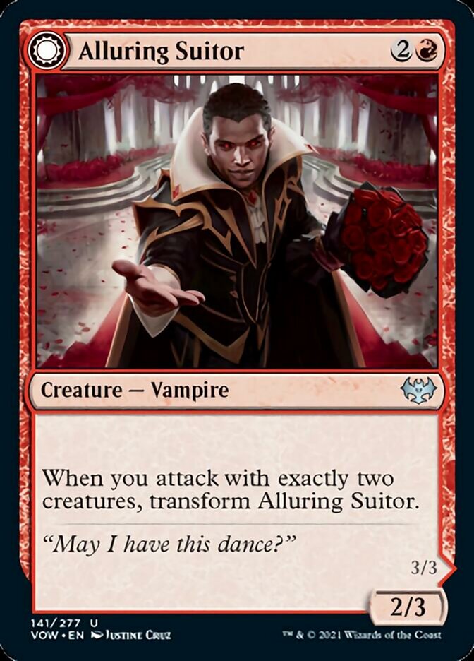 Alluring Suitor // Deadly Dancer [Innistrad: Crimson Vow] | Devastation Store