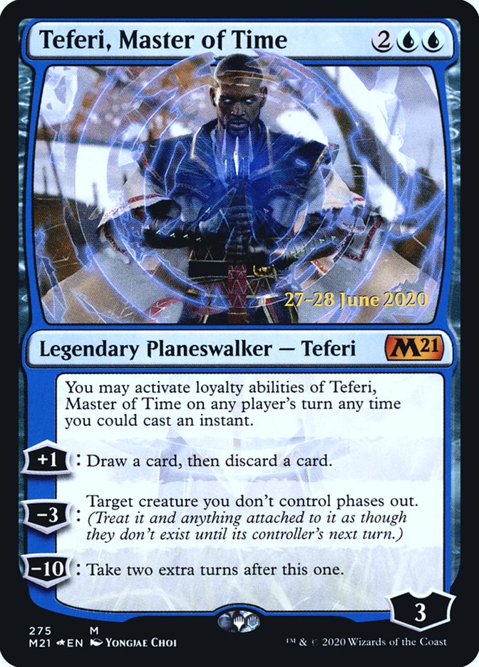 Teferi, Master of Time  [Core Set 2021 Prerelease Promos] | Devastation Store