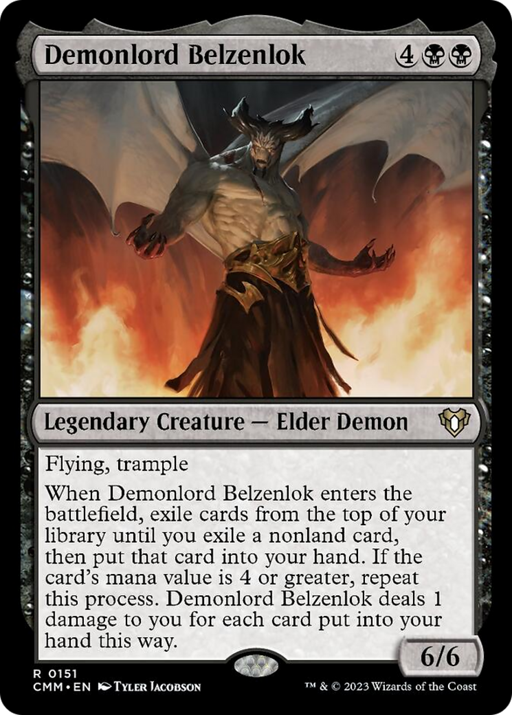 Demonlord Belzenlok [Commander Masters] | Devastation Store