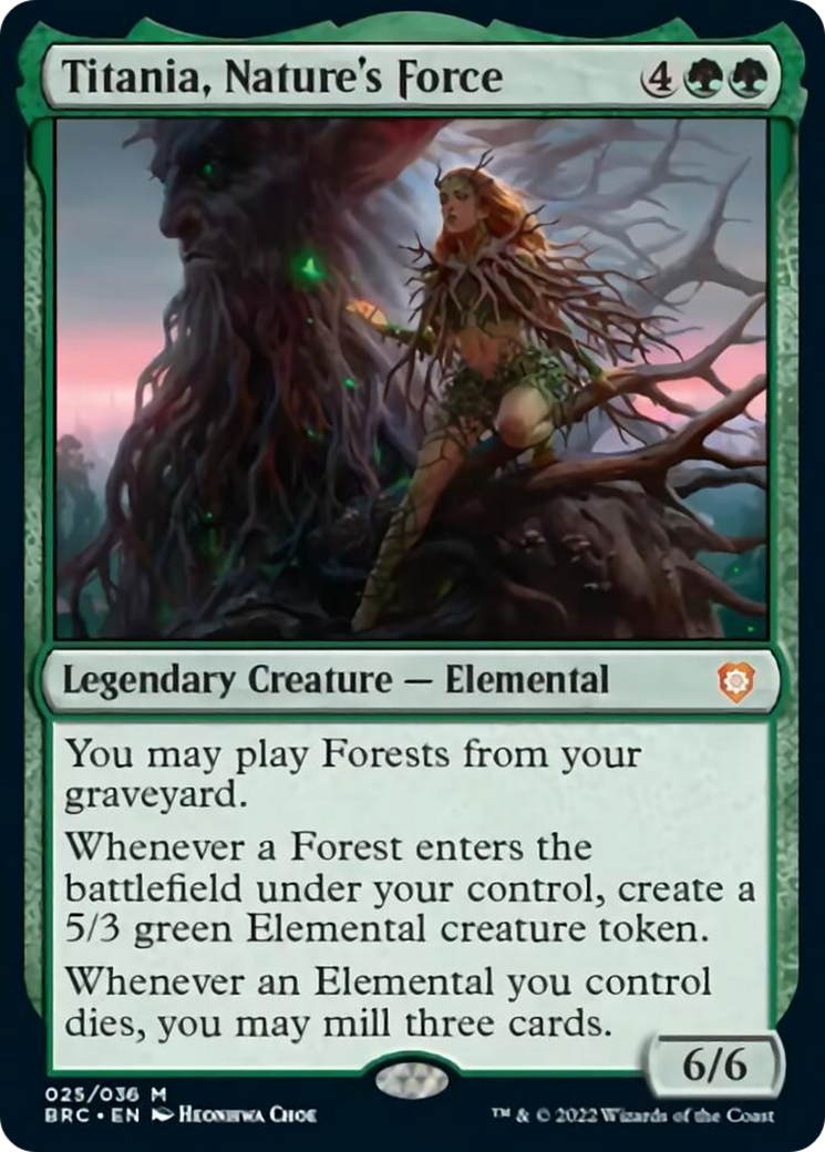 Titania, Nature's Force [The Brothers' War Commander] | Devastation Store