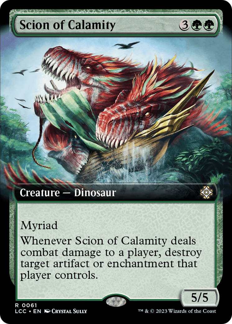 Scion of Calamity (Extended Art) [The Lost Caverns of Ixalan Commander] | Devastation Store