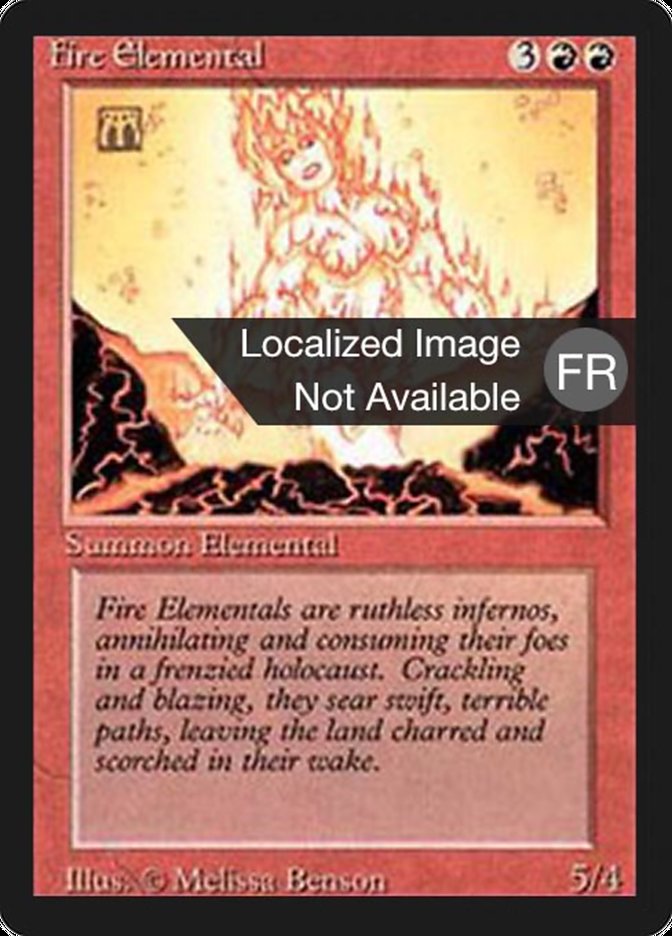 Fire Elemental [Foreign Black Border] | Devastation Store