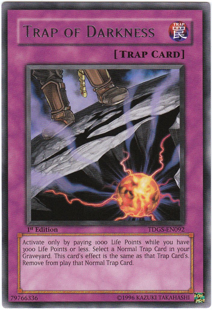 Trap of Darkness [TDGS-EN092] Rare | Devastation Store