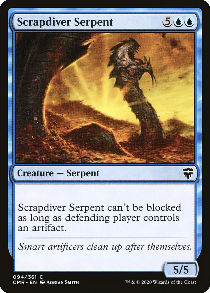 Scrapdiver Serpent [Commander Legends] | Devastation Store