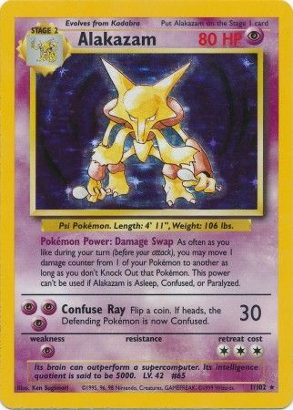 Alakazam (1/102) [Base Set Unlimited] | Devastation Store