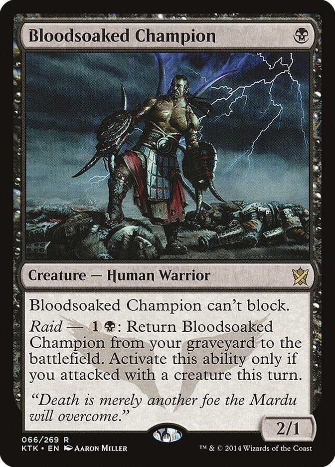 Bloodsoaked Champion [Khans of Tarkir] - Devastation Store | Devastation Store