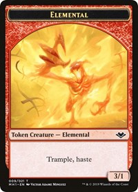 Elemental (009) // Goblin Double-Sided Token [Modern Horizons Tokens] | Devastation Store
