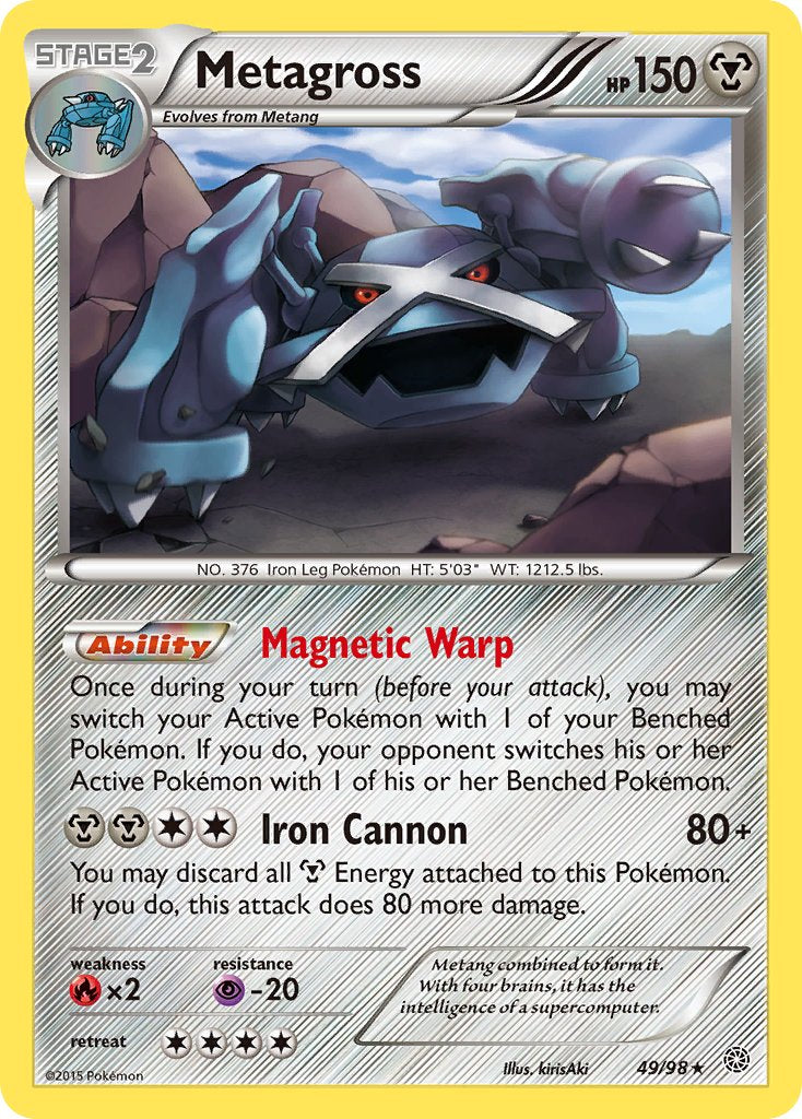Metagross (49/98) (Theme Deck Exclusive) [XY: Ancient Origins] | Devastation Store