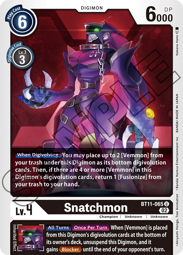 Snatchmon [BT11-065] [Dimensional Phase] | Devastation Store