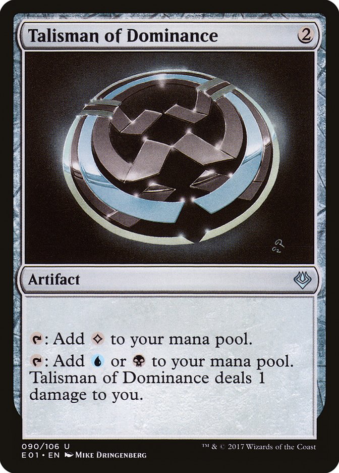 Talisman of Dominance [Archenemy: Nicol Bolas] - Devastation Store | Devastation Store
