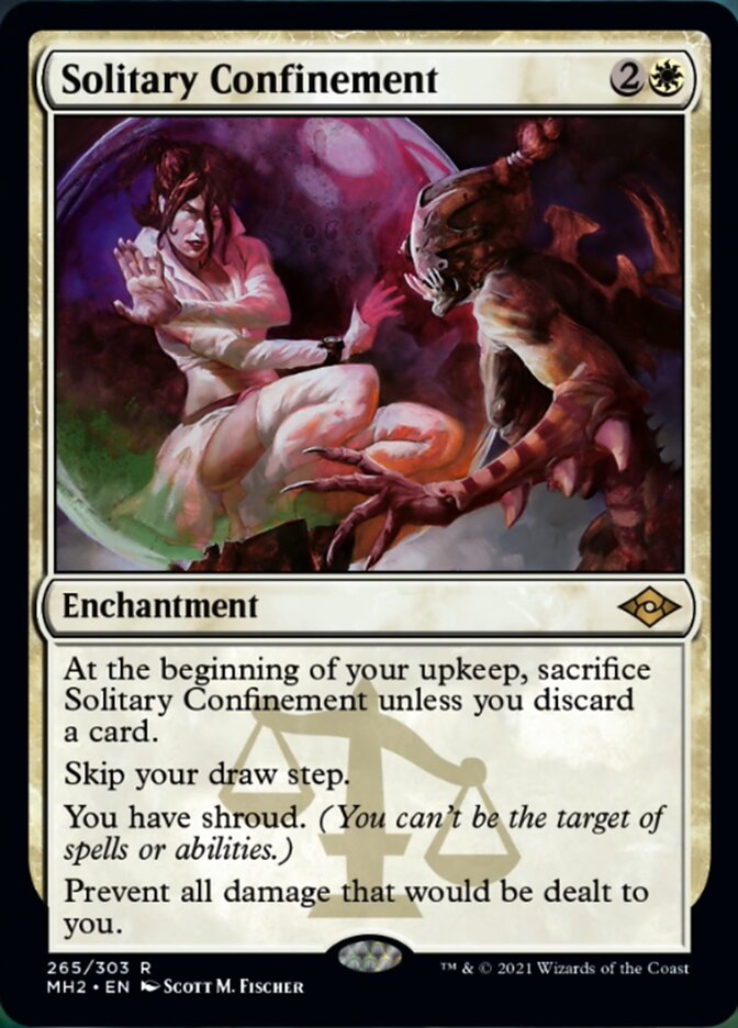 Solitary Confinement (Foil Etched) [Modern Horizons 2] | Devastation Store