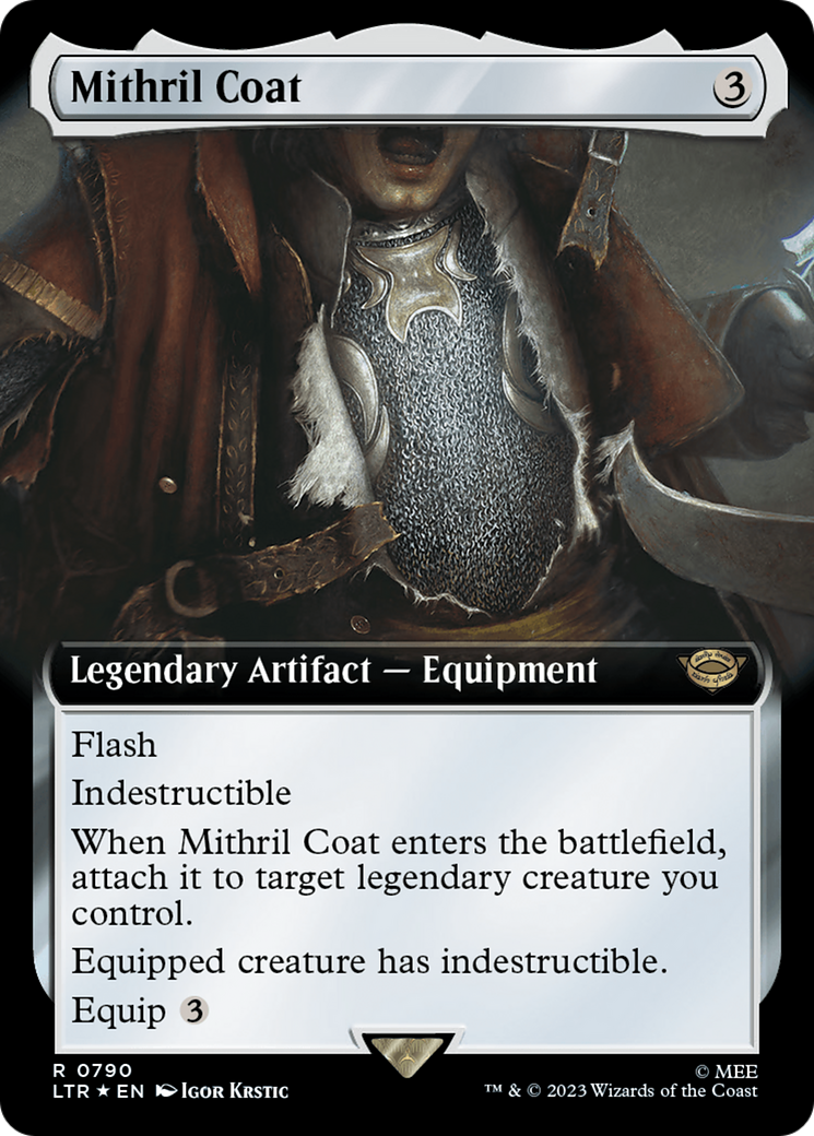 Mithril Coat (Extended Art) (Surge Foil) [The Lord of the Rings: Tales of Middle-Earth] | Devastation Store