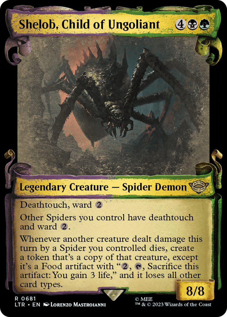 Shelob, Child of Ungoliant [The Lord of the Rings: Tales of Middle-Earth Showcase Scrolls] | Devastation Store
