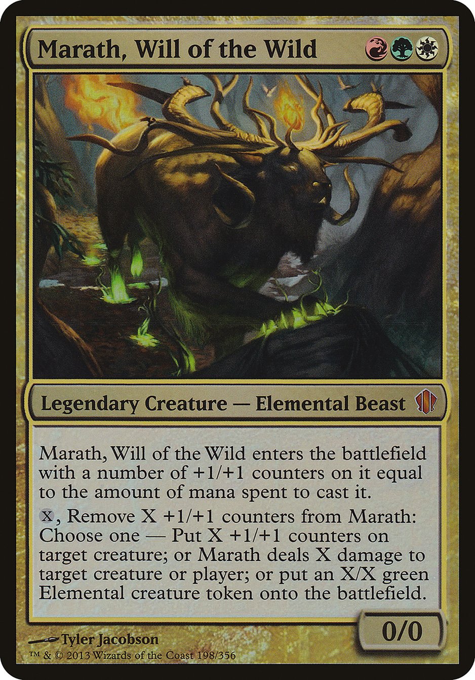 Marath, Will of the Wild (Oversized) [Commander 2013 Oversized] | Devastation Store