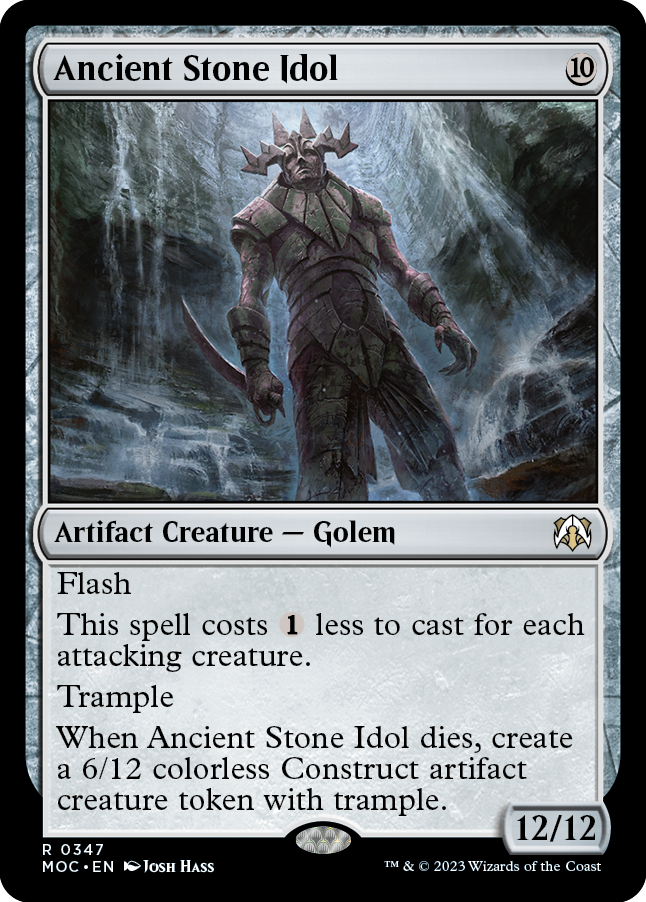 Ancient Stone Idol [March of the Machine Commander] | Devastation Store