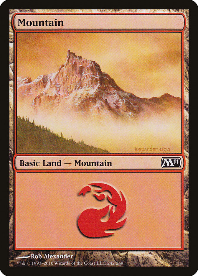 Mountain (242) [Magic 2011] | Devastation Store